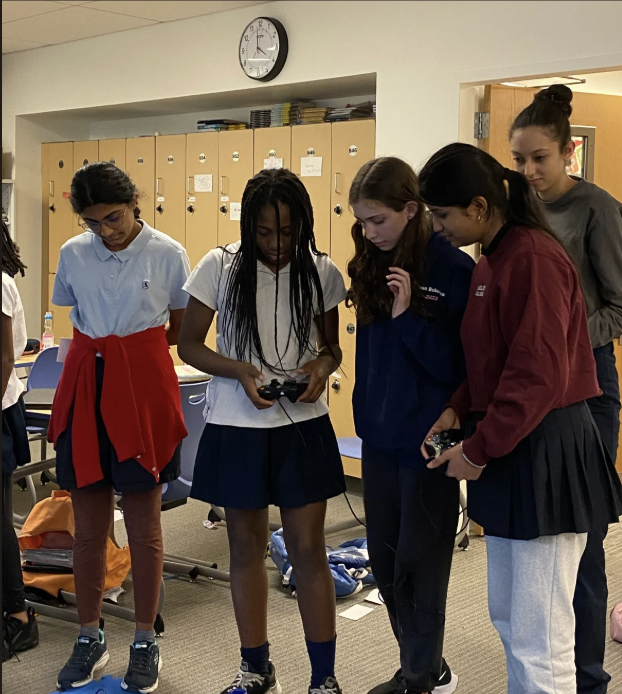 Activity with middle school